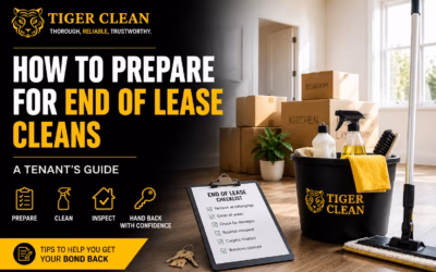 How to Prepare for an End of Lease Clean: A Tenant’s Guide
